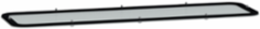 Spacial S3D Cable Gland Plate, 445 x 130 mm, Steel, Multi-Purpose