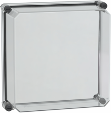 Transparent Polycarbonate Cover 27x27x9.5 cm, Multi-Purpose Enclosure