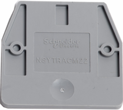 Linergy TR Cover Plate, 1 mm Thick, Grey, Set of 50