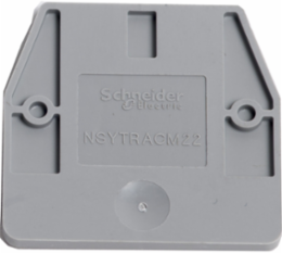 Linergy TR Cover Plate, 1 mm Thick, Grey, Set of 50