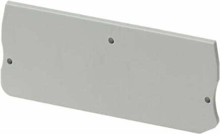 Linergy TR Cover Plate, 2.2mm Thickness, 2 Terminals, Grey, Set of 50