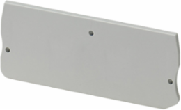 Linergy TR Cover Plate, 2.2mm Thickness, 2 Terminals, Grey, Set of 50