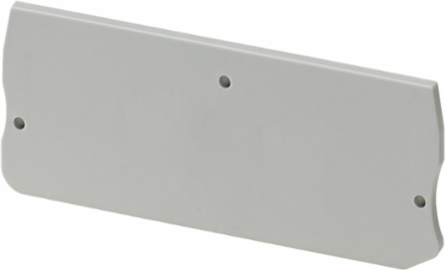 Cover Plate Linergy TR 2.2mm Thick for Push-In Disconnect Terminal, Grey, Set of 50
