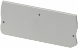 Cover Plate Linergy TR 2.2mm Thick for Push-In Disconnect Terminal, Grey, Set of 50