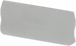 Linergy TR Cover Plate for 3 Spring Terminals, 2.2mm Thickness, Grey, Set of 50