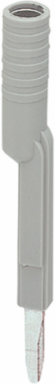 Test Adapter for 4mm Safety Test Plugs, Set of 10, Halogen-Free