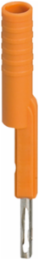 Test Adapter for 4mm Safety Test Plug, Yellow, Set of 10