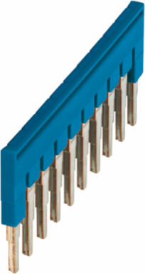 Linergy TR Plug-in Bridge, 10 Way for 4mm² Terminal Blocks, Blue