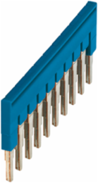 Linergy TR Plug-in Bridge, 10 Way for 4mm² Terminal Blocks, Blue