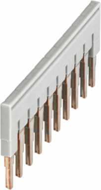 Plug-in Bridge for 4mm² Terminal Blocks, 10 Way, Set of 10