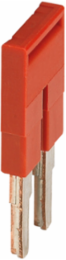 Linergy TR Plug-in Bridge 2 Way for 4mm² Terminal Blocks, Red, Set of 10