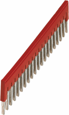 Linergy TR Plug-in Bridge, 20 Way, 4mm², Set of 10, Red