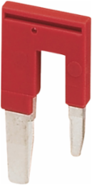 Reduction Bridge Terminal Block 10mm² to 2.5/4mm², Red