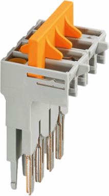 Linergy TR Switching Jumper, 4 Points, Orange, Set of 10