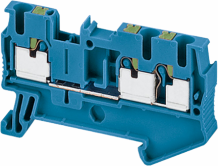 Linergy TR Terminal Block, 3 Points, 2.5 mm², 50 Set, Blue