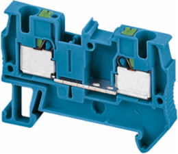 Linergy TR Terminal Block, 2 Points, 4mm², Blue, Set of 50
