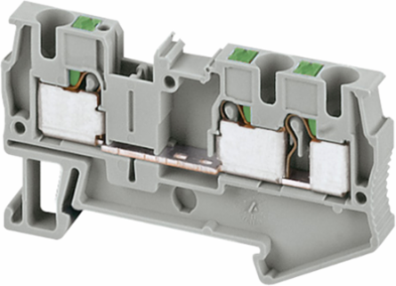 Linergy TR Terminal Block, 4mm², Push-in, 3 Points, Set of 50