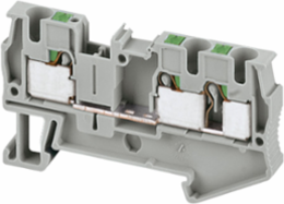 Linergy TR Terminal Block, 4mm², Push-in, 3 Points, Set of 50