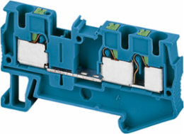 Linergy TR Terminal Block 4mm², Blue, Set of 50, 3 Points