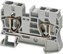Linergy TR Terminal Block, 10mm2, 2 Points, Halogen Free, Grey