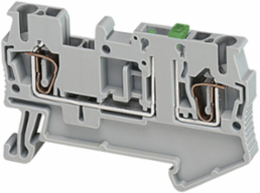 Terminal Block Linergy TR, 2 Points, 2.5 mm², 60.5 mm Long, Grey