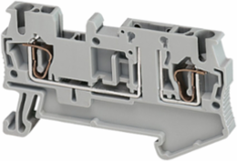 Linergy TR Terminal Block, 2 Points, 4mm², Removable Carrier, Grey