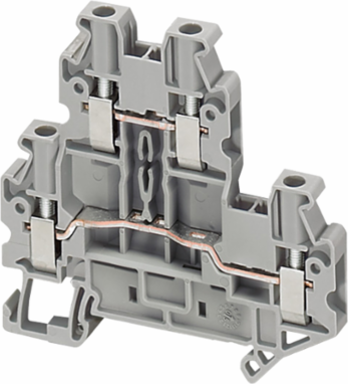 Linergy TR Terminal Block, 2.5mm², 24A, Grey, 50 Units