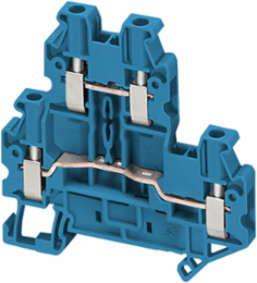 Linergy TR Terminal Block, Blue, 2.5mm², 4 Points, Set of 10