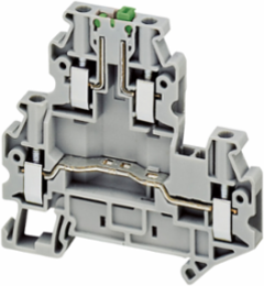 Linergy TR Terminal Block, 4 Points, 4 mm², Grey, Halogen-Free, 30 A