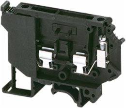 Linergy TR Fused Disconnect Terminal Block, 5x20mm Fuse, 110-250V LED, 2 Points, Black
