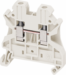 Linergy TR White Terminal Block, 4 mm², Passthrough, Set of 10
