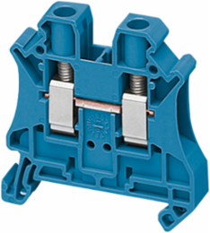 Linergy TR Terminal Block, Blue, 6mm², Passthrough, Set of 50