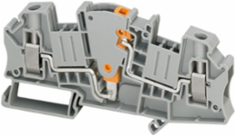 Linergy TR Screw Terminal Block, 2 Points, 6 mm², Clip-on, Grey