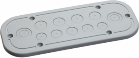 Spacial CRN Insulated Enclosure 460x163 mm Grey RAL 7035