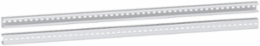 Set of 2 Heavy Duty Vertical Rails, 2200 mm Height, Zinc-Plated Steel