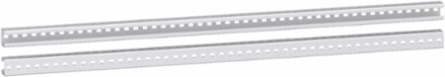 Vertical Uprights 750 mm, Zinc-Coated Steel, Adjustable Height, Multi-Purpose