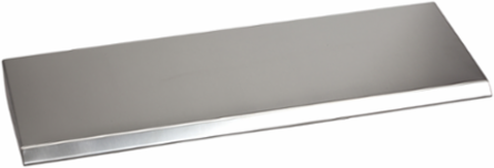 Stainless Steel Canopy 304L for Enclosure 1005 mm x 333 mm, Scotch-Brite Finish