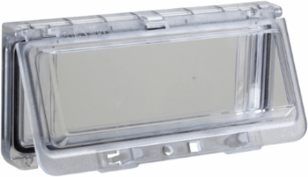 Transparent Polycarbonate Window 78x235x25mm for Modular Devices