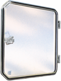 Transparent Polycarbonate Window 196mm x 235mm x 13mm for Multi-Purpose Use