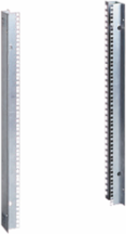 19 Inch Fixed Chassis 21U Wall-Mounted Enclosure, Grey RAL 7035, 1000 mm Height