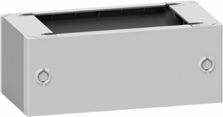 Polyester Glass-Reinforced Plinth for Thalassa Enclosures, 200 mm Height, 1244 mm Width, IP44, IK10