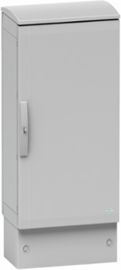 Polyester Glass-Reinforced Plinth for Thalassa Enclosures, 200 mm Height, 1244 mm Width, IP44, IK10
