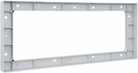 60mm Polyester Plinth for Thalassa PLA, Dimensions 500x520 mm, Gray RAL 7035