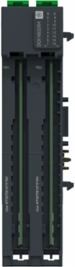Discrete Input Module + Base, 16 In, 24V DC, Sink, 1/2/3 Wires, Hardened, Modicon Edge I/O NTS