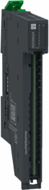 Discrete Output Module + Base, 8 Out, 24V DC, 500mA, Source, Protected, 1/2 Wires, Modicon Edge I/O NTS
