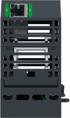 Network Interface Module + Base + Termination, EtherNet/IP, Modbus TCP, 100Mbps, 2 RJ45, Hardened, Modicon Edge I/O NTS