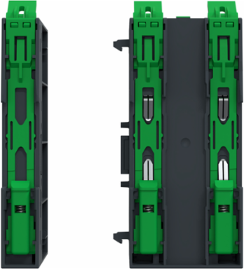 Network Interface Module + Base + Termination, EtherNet/IP, Modbus TCP, 100Mbps, 2 RJ45, Hardened, Modicon Edge I/O NTS