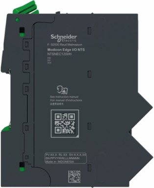 Network Interface Module + Base + Termination, EtherNet/IP, Modbus TCP, 100Mbps, 2 RJ45, Hardened, Modicon Edge I/O NTS