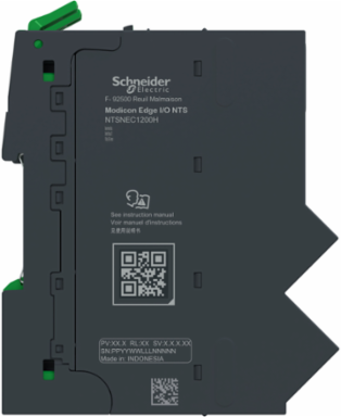 Network Interface Module + Base + Termination, EtherNet/IP, Modbus TCP, 100Mbps, 2 RJ45, Hardened, Modicon Edge I/O NTS