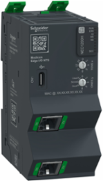 Network Interface Module + Base + Termination, EtherNet/IP, Modbus TCP, 100Mbps, 2 RJ45, Hardened, Modicon Edge I/O NTS